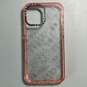 CASETIFY iPhone 13 Pro Max pink/flower case